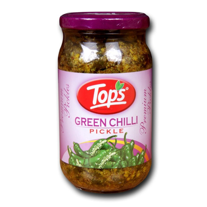 Tops Gold Green Chilli Pickle